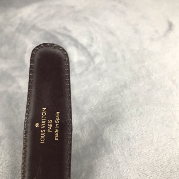 LOUIS VUITTON BELT DC:LB0072 SZ 110/44 VGC - Picture 5 of 8